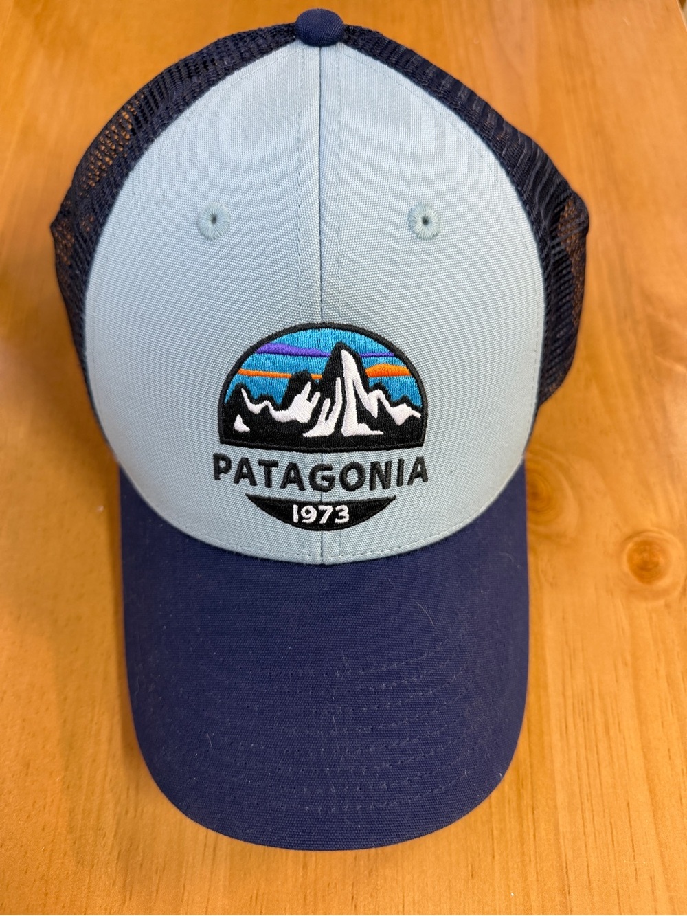 Patagonia 1973 Fitz Roy Mesh Trucker Hat Navy